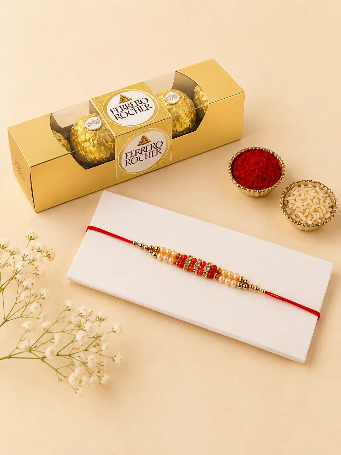 Ferrero Rocher 4 Pieces with Rakhi