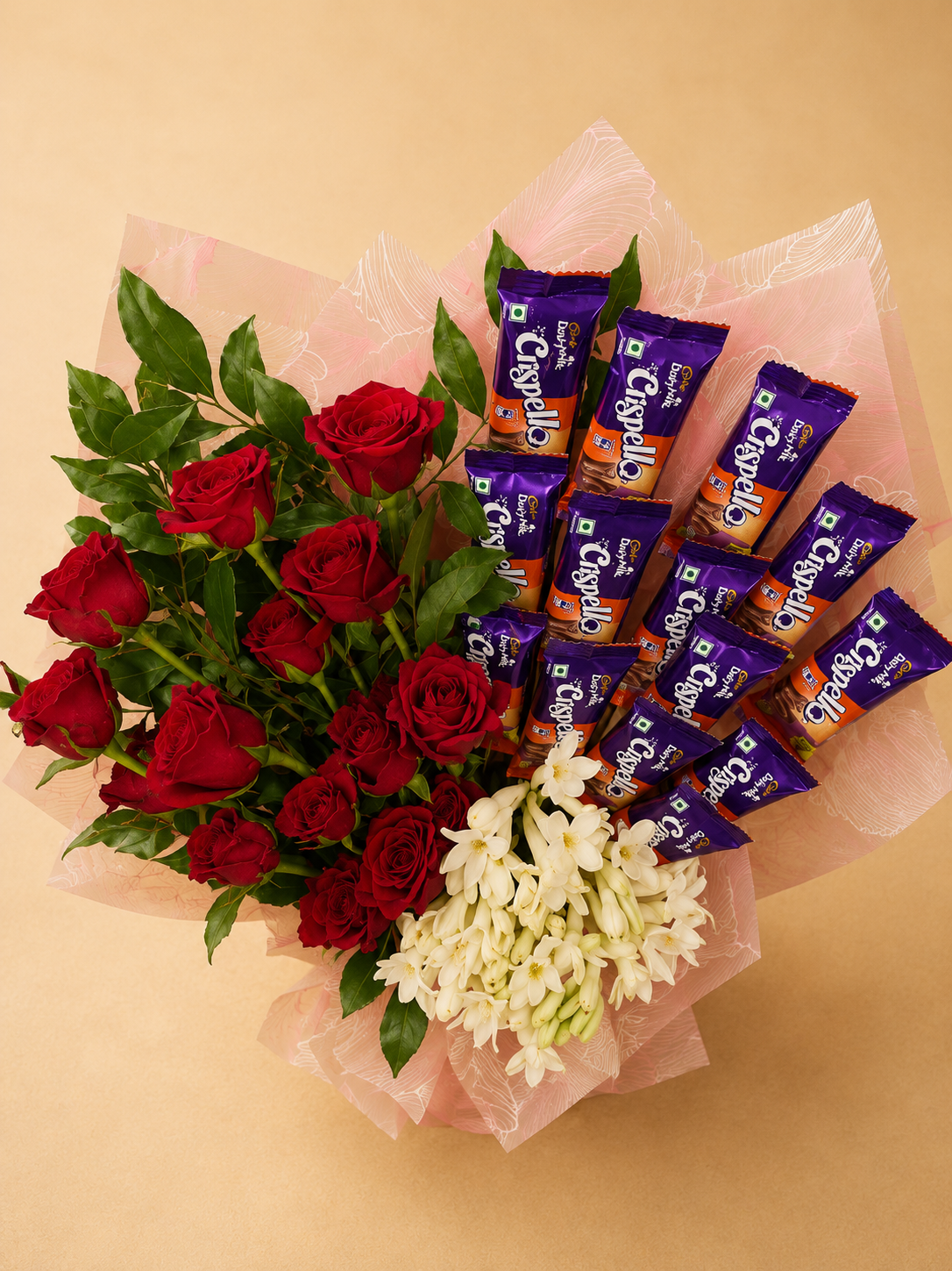 Forever Yours – Red Rose & Chocolate Bouquet