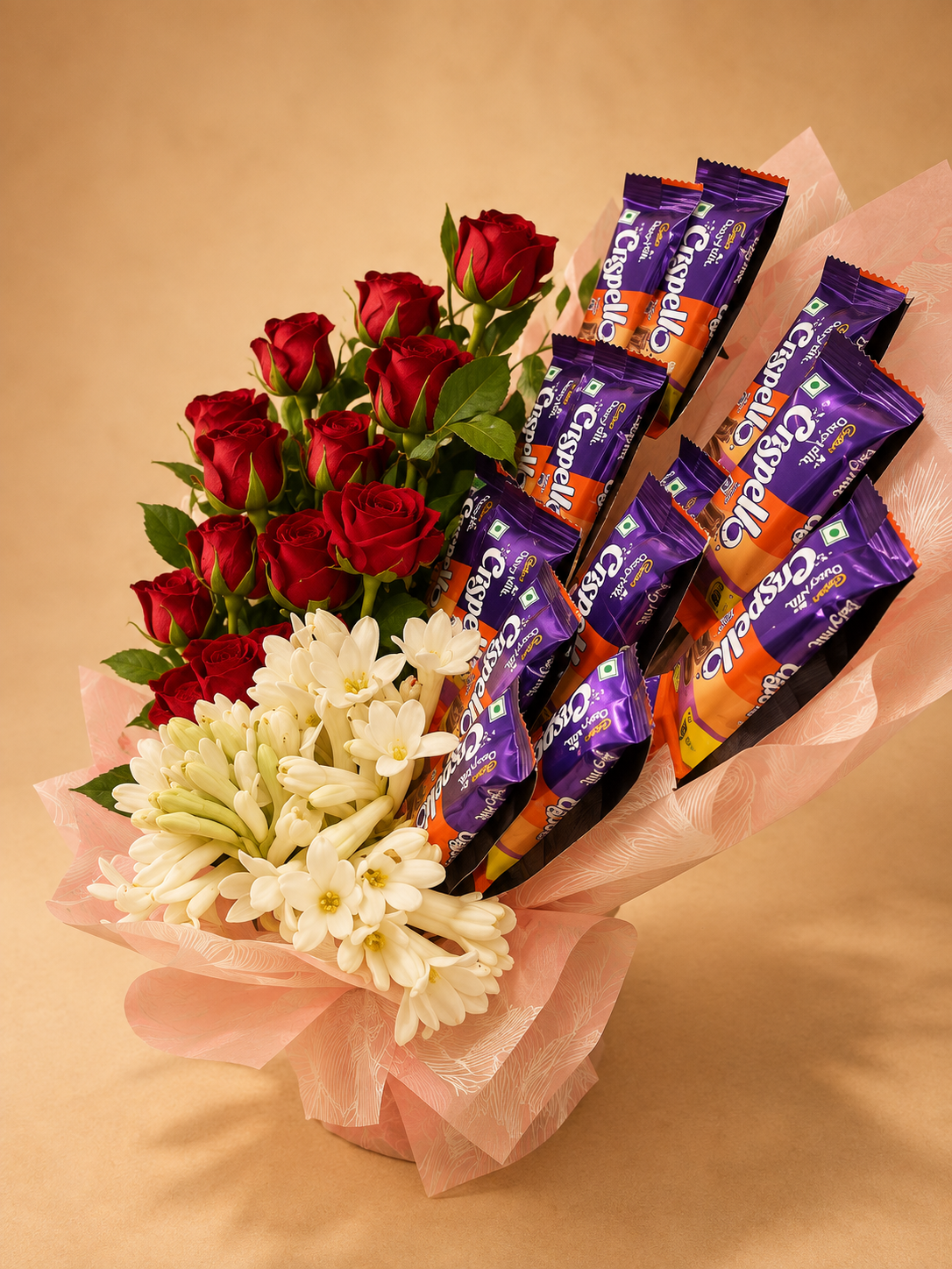 Forever Yours – Red Rose & Chocolate Bouquet